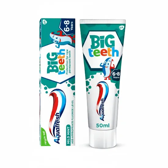 Aquafresh Big Teeth Baby Toothpaste (6-8 Years) 50ml এর ছবি