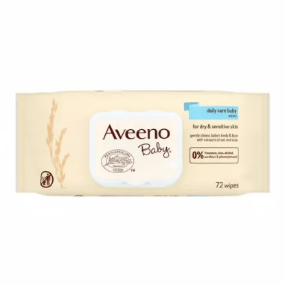 Aveeno Baby Wipes / 72 pes এর ছবি