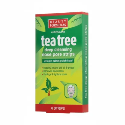 Beauty Formulas Tea Tree Nose Pore Strips (6 Strips) এর ছবি