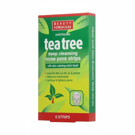 Beauty Formulas Tea Tree Nose Pore Strips (6 Strips) এর ছবি