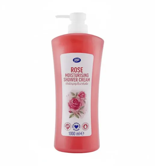 Boots Rose Moisturizing Shower Cream - 1000ml এর ছবি