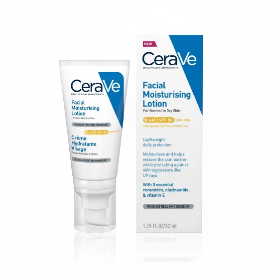 Cerave Facial Moisturising Lotion AM SPF50 52ml এর ছবি