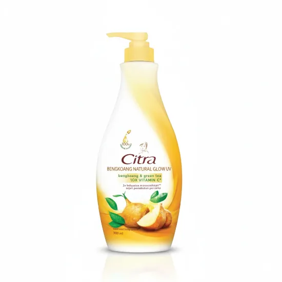 Citra Hand Body Lotion Natural Glow White Uv 380ml এর ছবি