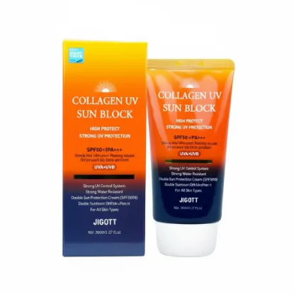 Jigott Collagen UV Sun Block SPF50+ PA+++ 70ml এর ছবি