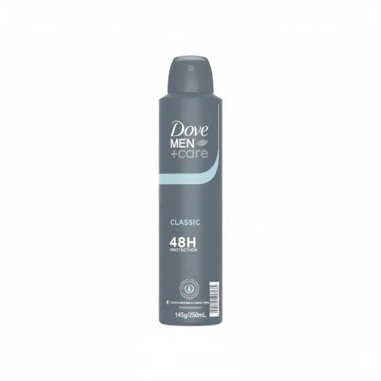 Dove Men Care Classic Antiperspirant Deodorant Aerosol (UK) 200mL এর ছবি