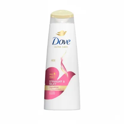Dove Straight & Silky Shampoo 330ml এর ছবি