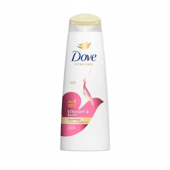 Dove Straight & Silky Shampoo 330ml এর ছবি