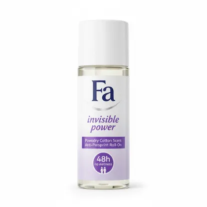 Fa Invisible Power Roll On Deodorant & Antiperspirants with Powdery Cotton Scent এর ছবি