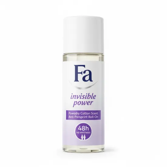 Fa Invisible Power Roll On Deodorant & Antiperspirants with Powdery Cotton Scent এর ছবি