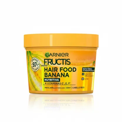 Garnier Ultimate Blends Nourishing Banana Hair Food + Vitamin C E F Hair Mask For Dry Hair 400ml এর ছবি