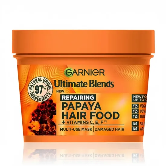 Garnier Ultimate Blends Repairing Papaya Hair Food 400ml এর ছবি