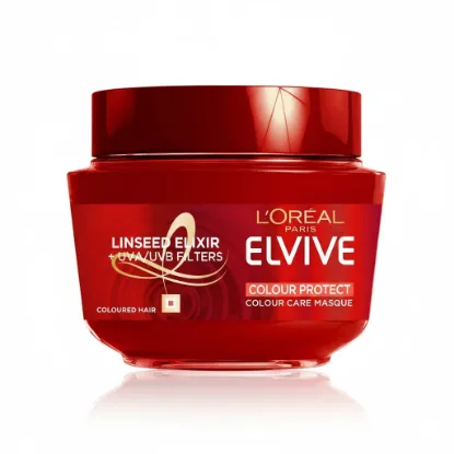L'Oreal Elvive Colour Protect Hair Mask - 300ml এর ছবি