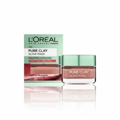 L'Oreal Paris Pure Clay Glow Face Mask 50ml এর ছবি