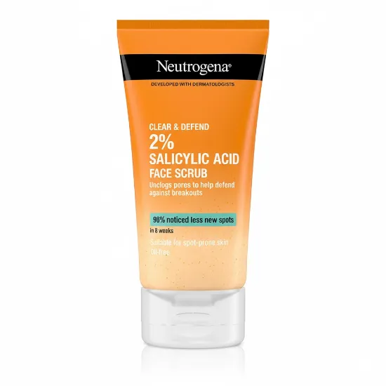 Neutrogena Clear & Defend Facial Scrub 150ml এর ছবি