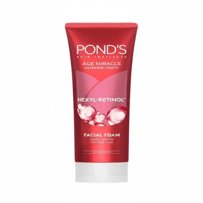 Ponds Age Miracle Ultimate Youth Hexyl Retinol Facial Foam - 90g এর ছবি