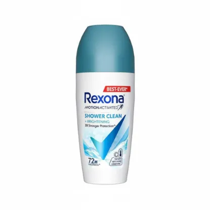 Rexona - Motion Activated Shower Clean 72h 3x Stronger Protection Roll On For Women - 45ml এর ছবি