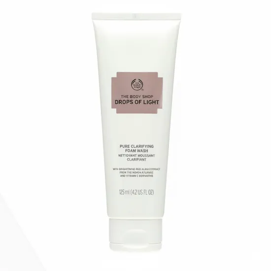 The Body Shop Drops Of Light Pure Clarifying Foam Wash - 125ml এর ছবি