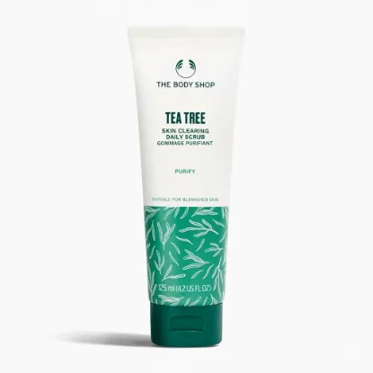 The Body Shop Tea Tree Skin Clearing Daily Scrub Purify 125ml এর ছবি