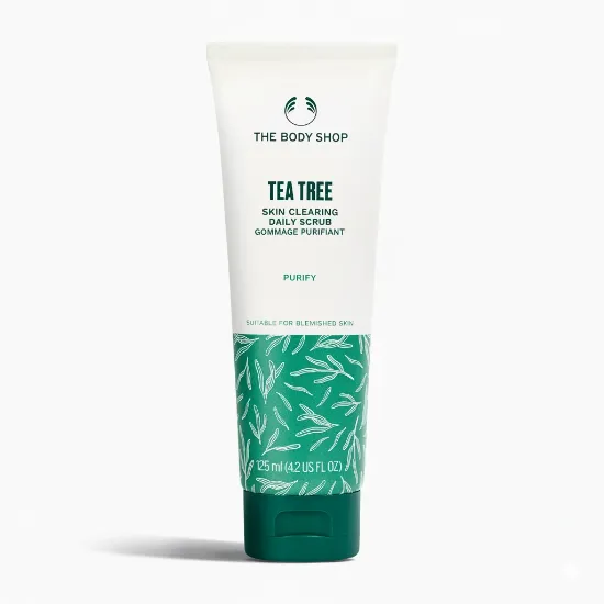 The Body Shop Tea Tree Skin Clearing Daily Scrub Purify 125ml এর ছবি