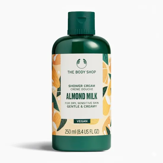 The Body Shop Almond Milk Gentle & Creamy Shower Cream 250ml এর ছবি