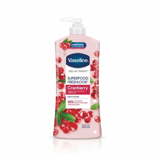 Vaseline Healthy Bright Superfood Freshlock Cranberry Body Lotion - 500ml এর ছবি