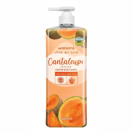 Watsons Cantaloupe Cream Body Wash 1000ml এর ছবি