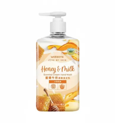 Watsons Honey & Milk Hand Wash - 500ml এর ছবি