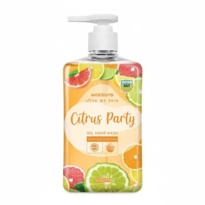 WATSONS, Gel Hand Wash Citrus Party 500ml এর ছবি