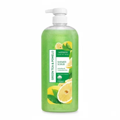 Watsons Green tea and Pomelo Shower Scrub - 700ml এর ছবি