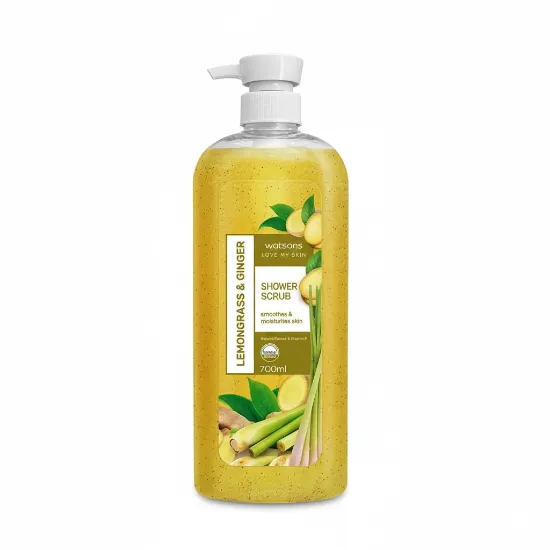 Watsons Lemongrass & Ginger Shower Scrub 700ml এর ছবি