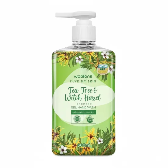 WATSONS,  Gel H/soap Tea Tree&Witch Hazal 500ML এর ছবি
