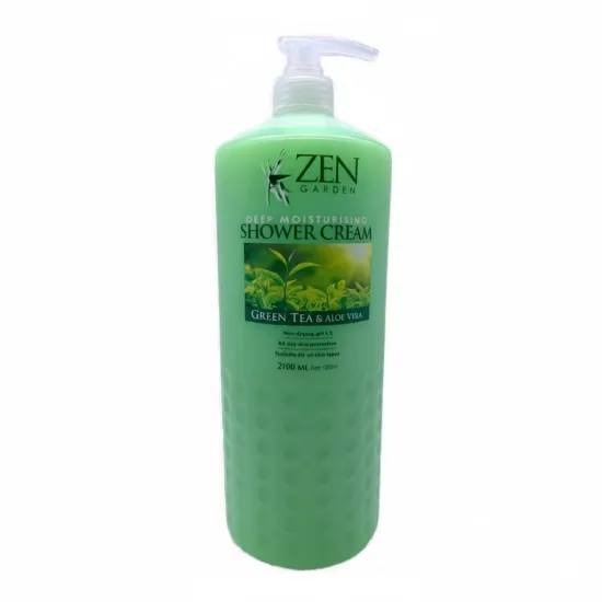 Zen Deep Moisturising Shower Cream Green Tea & Aloe Vera 2100ml এর ছবি